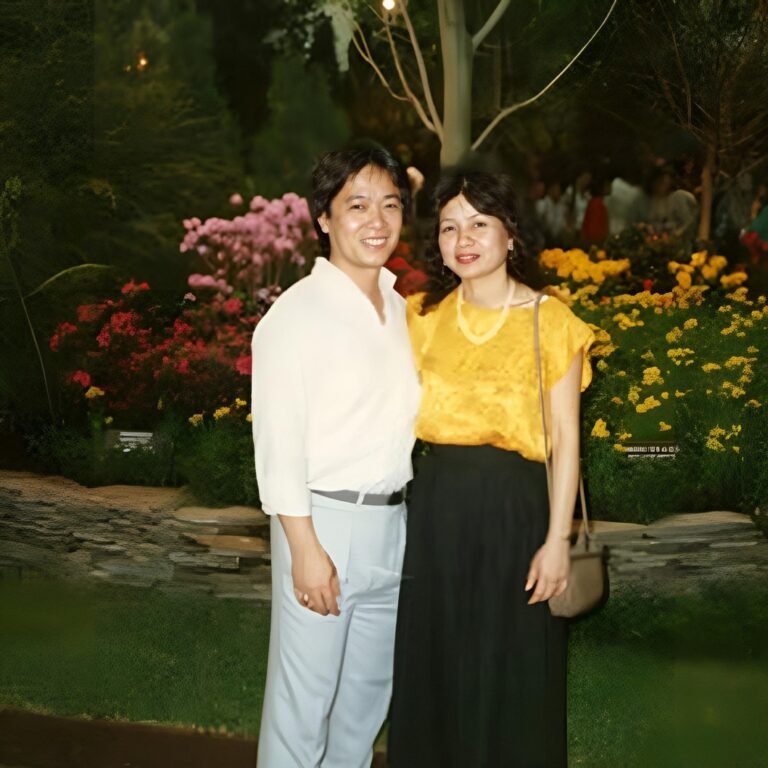 Jim & Synay on Philadelphia Flower Show, March 1987